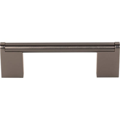 Top Knobs Princetonian Bar Pull 3 3/4" c-c in Ash Gray