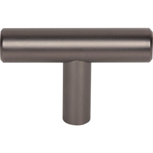 Top Knobs Hopewell T-Handle 2" in Ash Gray