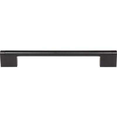Top Knobs Princetonian Bar Pull 12" c-c Appliance Pull in Flat Black