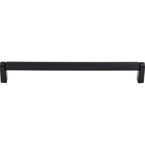 Top Knobs Amwell Bar Pull 8 13/16" c-c in Flat Black