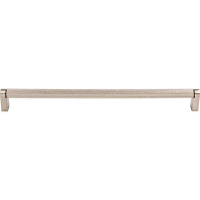 Top Knobs Amwell Bar Pull 18 7/8" c-c in Brushed Satin Nickel