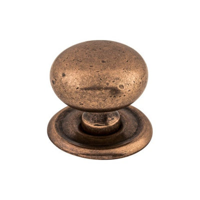 Top Knobs Victoria Knob 1 1/4" in Old English Copper