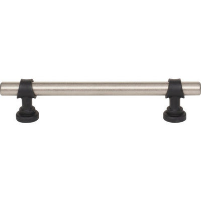 Top Knobs Bit Pull 5 1/16" c-c in Pewter Antique and Flat Black