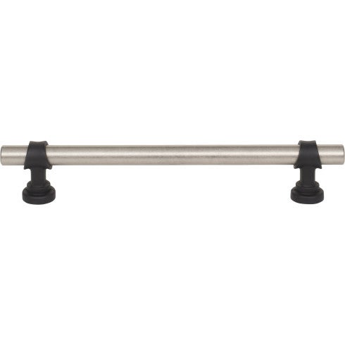 Top Knobs Bit Pull 6 5/16" c-c in Pewter Antique and Flat Black