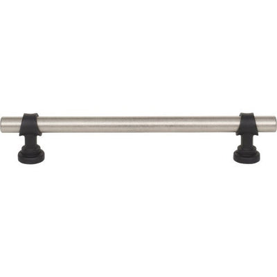 Top Knobs Bit Pull 6 5/16" c-c in Pewter Antique and Flat Black