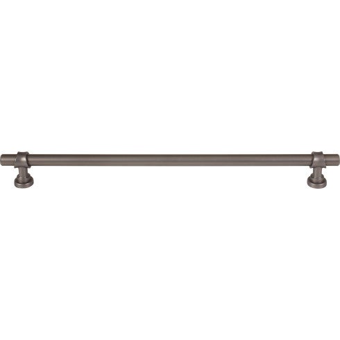 Top Knobs Bit Pull 12" c-c in Ash Gray
