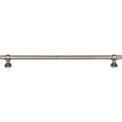 Top Knobs Bit Pull 12" c-c in Pewter Antique
