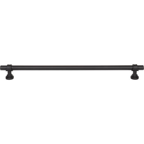 Top Knobs Bit Pull 12" c-c in Flat Black