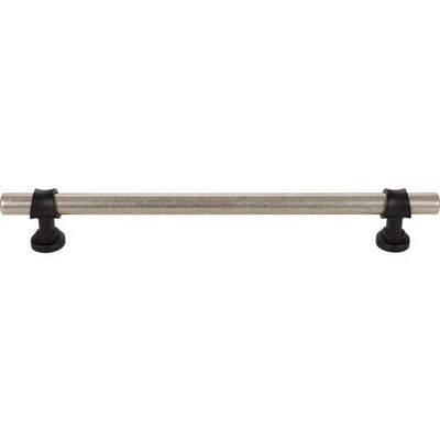 Top Knobs Bit Pull 12" c-c Appliance Pull in Pewter Antique and Flat Black