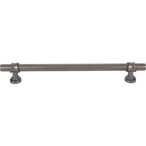 Top Knobs Bit Pull 18" c-c Appliance Pull in Ash Gray