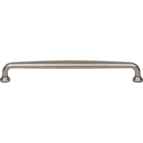 Top Knobs Charlotte Pull 8" c-c in Pewter Antique