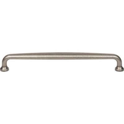 Top Knobs Charlotte Pull 8" c-c in Pewter Antique