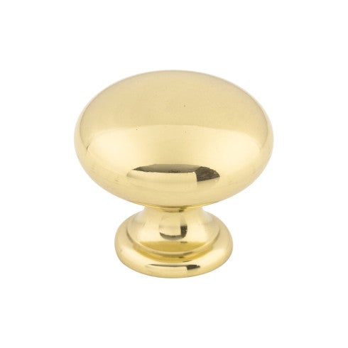 Top Knobs Mushroom Knob 1 1/4" in Polished Brass