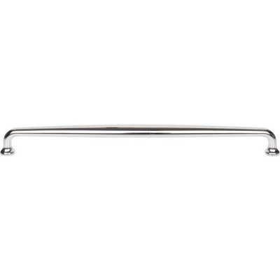 Top Knobs Charlotte Pull 12" c-c in Polished Chrome