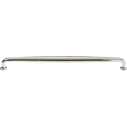 Top Knobs Charlotte Pull 12" c-c in Polished Nickel