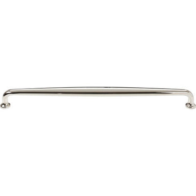 Top Knobs Charlotte Pull 12" c-c in Polished Nickel