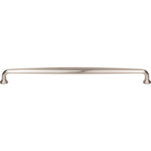 Top Knobs Charlotte Pull 12" c-c in Brushed Satin Nickel