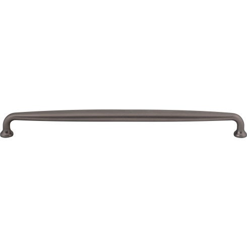 Top Knobs Charlotte Pull 12" c-c in Ash Gray