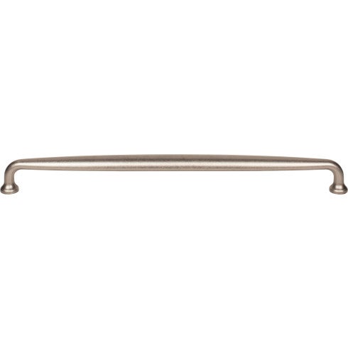 Top Knobs Charlotte Pull 12" c-c in Pewter Antique