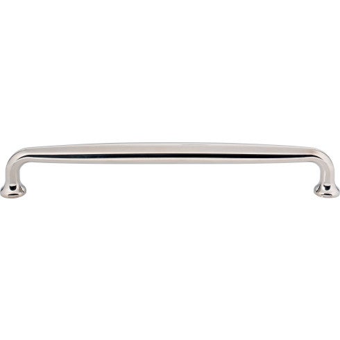 Top Knobs Charlotte Pull 12" c-c Appliance Pull in Polished Nickel