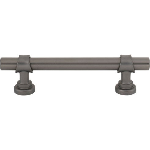 Top Knobs Bit Pull 3 3/4" c-c in Ash Gray