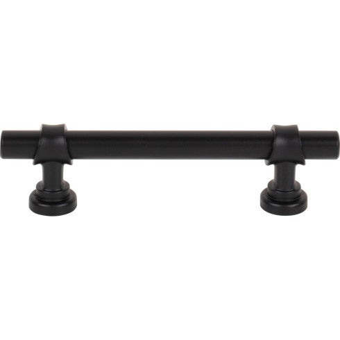 Top Knobs Bit Pull 3 3/4" c-c in Flat Black