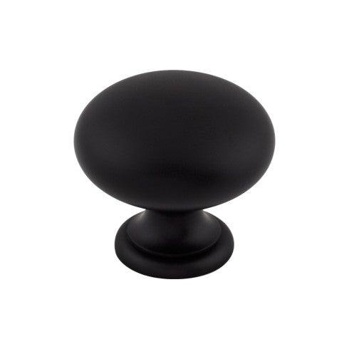 Top Knobs Mushroom Knob 1 1/4" in Flat Black