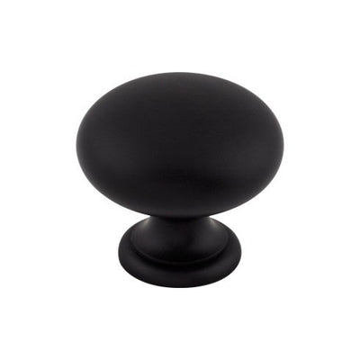 Top Knobs Mushroom Knob 1 1/4" in Flat Black