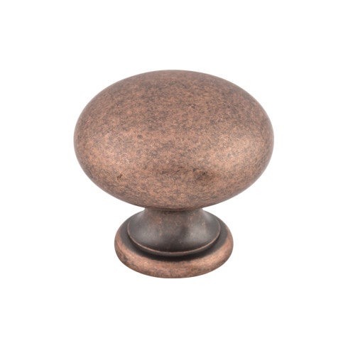Top Knobs Mushroom Knob 1 1/4" in Antique Copper