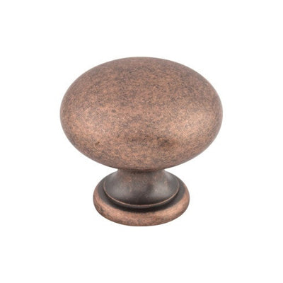 Top Knobs Mushroom Knob 1 1/4" in Antique Copper