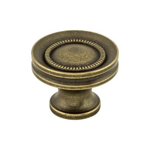 Top Knobs Button Faced Knob 1 1/4" in German Bronze