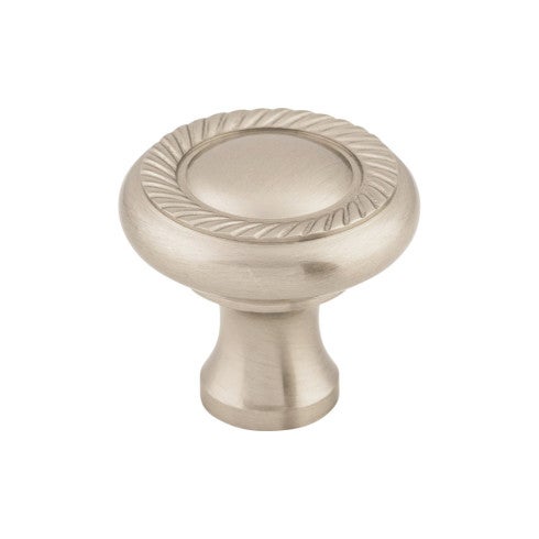 Top Knobs Swirl Cut Knob 1 1/4" in Brushed Satin Nickel