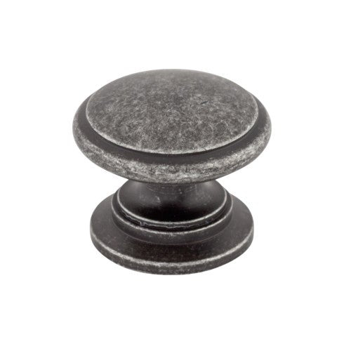 Top Knobs Ray Knob 1 1/4" in Black Iron