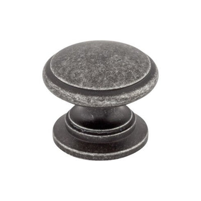Top Knobs Ray Knob 1 1/4" in Black Iron
