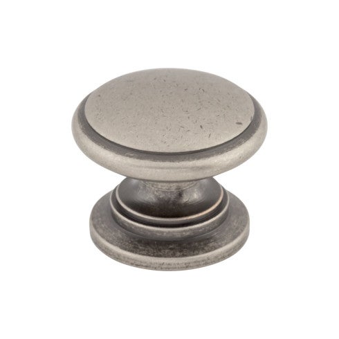 Top Knobs Ray Knob 1 1/4" in Pewter Antique