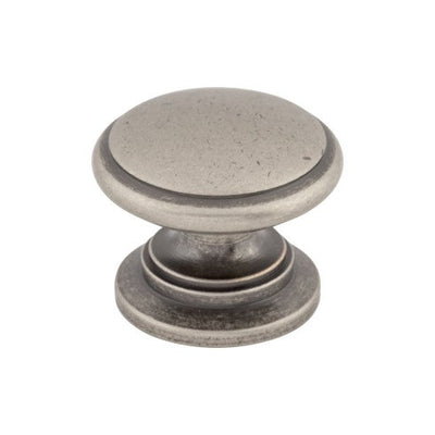 Top Knobs Ray Knob 1 1/4" in Pewter Antique