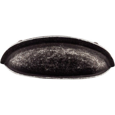 Top Knobs Somerset Cup Pull 3" c-c in Black Iron