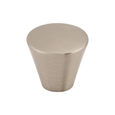 Top Knobs Cone Knob 1 1/16" in Brushed Satin Nickel