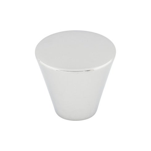 Top Knobs Cone Knob 1 1/16" in Polished Chrome