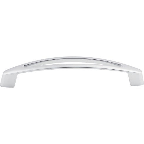 Top Knobs Verona Pull 5 1/16" c-c in Polished Chrome