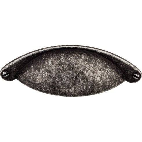 Top Knobs Arendal Cup Pull 2 1/2" c-c in Black Iron