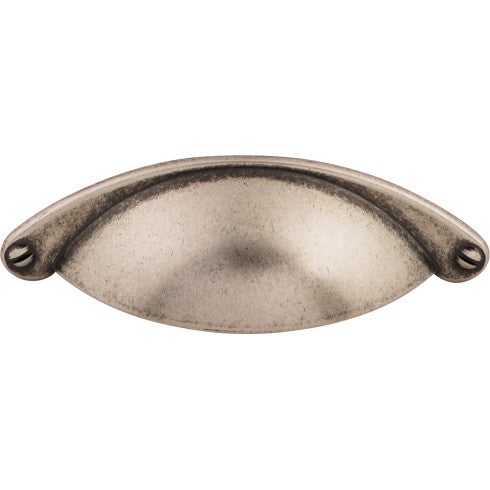 Top Knobs Arendal Cup Pull 2 1/2" c-c in Pewter Antique