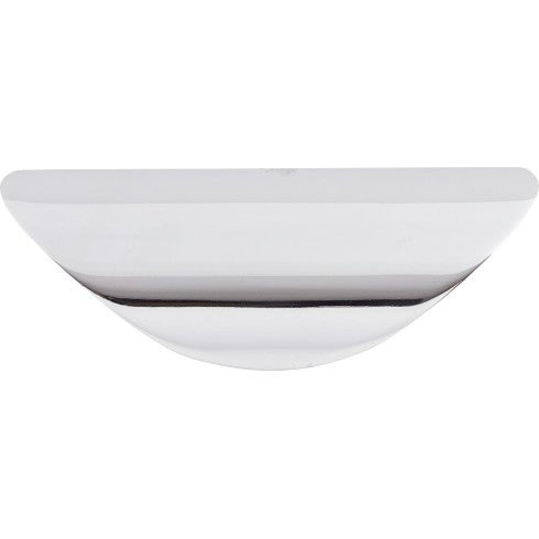 Top Knobs Nouveau Cup Pull 1 1/4" c-c in Polished Chrome