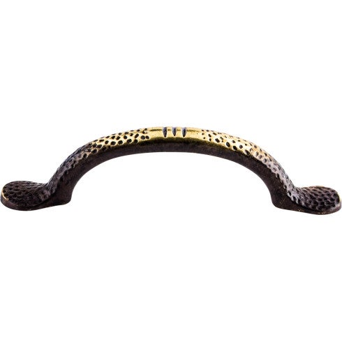 Top Knobs Warwick Fixed Pull 3 3/4" c-c in Dark Antique Brass