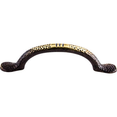Top Knobs Warwick Fixed Pull 3 3/4" c-c in Dark Antique Brass
