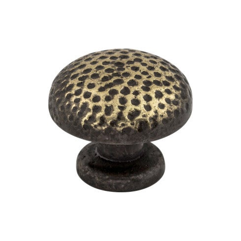 Top Knobs Warwick Knob 1 1/4" in Dark Antique Brass