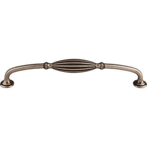 Top Knobs Tuscany D Pull 8 13/16" c-c in Pewter Antique