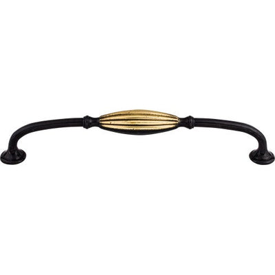 Top Knobs Tuscany D Pull 8 13/16" c-c in Dark Antique Brass
