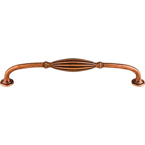Top Knobs Tuscany D Pull 8 13/16" c-c in Old English Copper