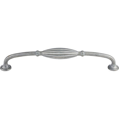 Top Knobs Tuscany D Pull 8 13/16" c-c in Pewter Light